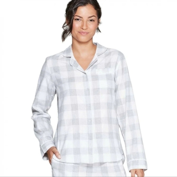 stars above Other - Stars Above Women's Plaid Perfectly Cozy Flannel Pajama Top